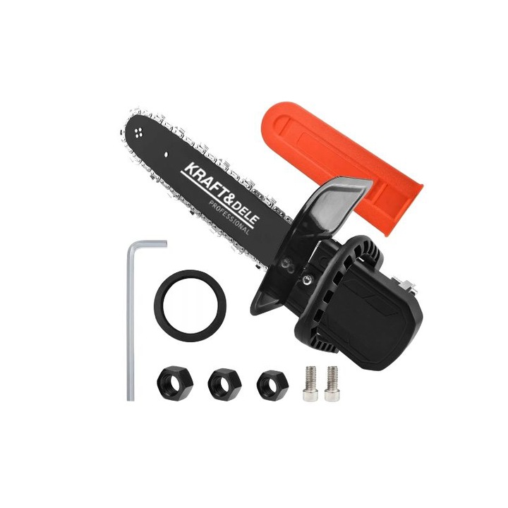 Adaptor Ferastrau, Kraft&Dele, model KD10791, pentru Polizor Unghiular, 22 Dinti, Greutate 1.88kg