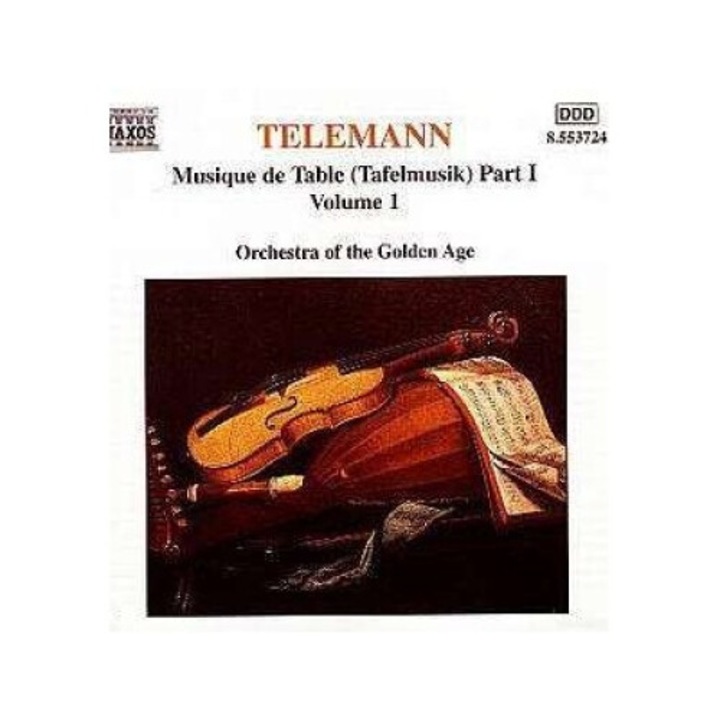 G.P. Telemann - Tafelmusik Vol.1 (CD)