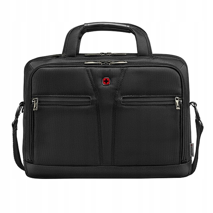 Rucsac laptop, Poliester, Impermeabil, Compartimentat, Negru, 13.3"