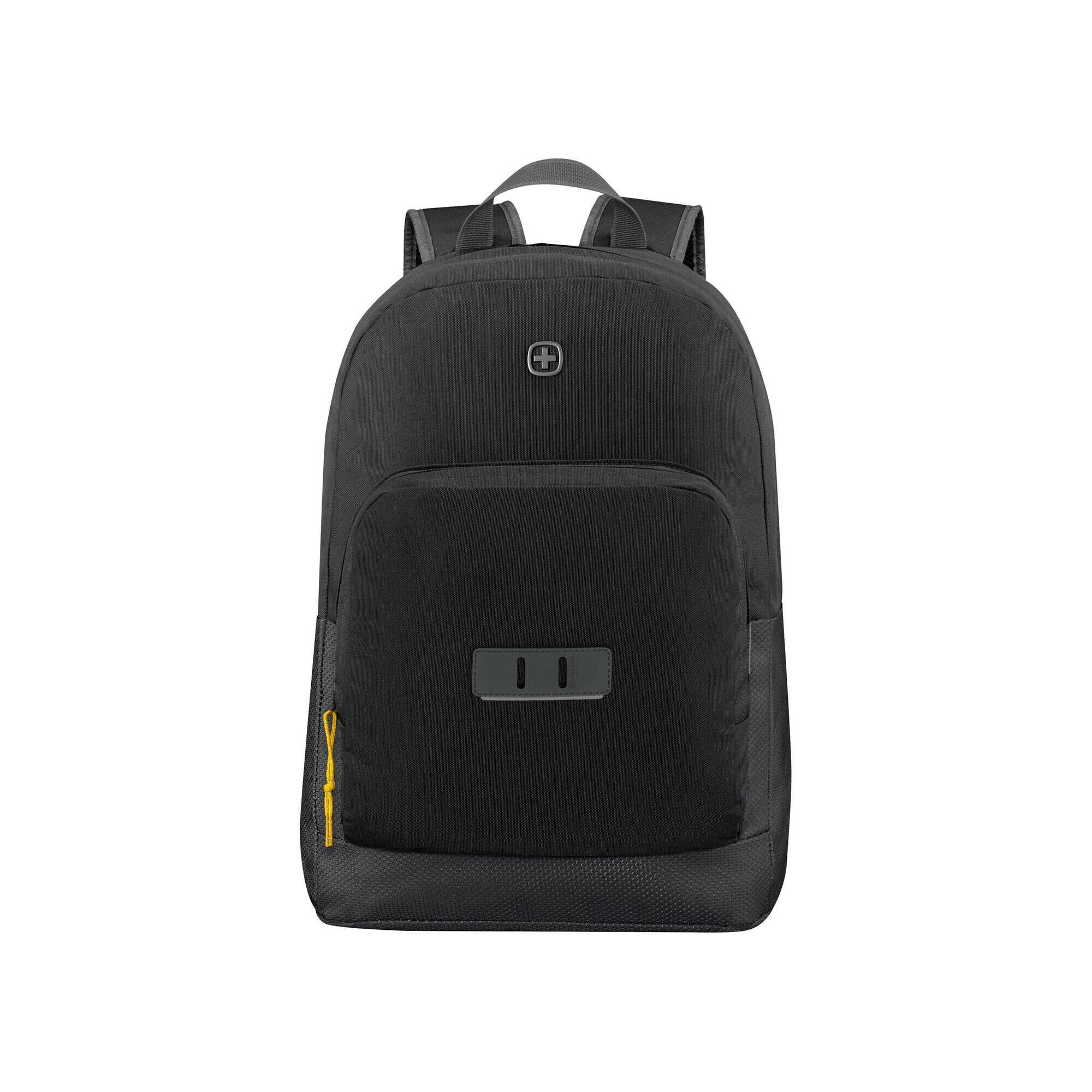 Rucsac laptop, Wenger, Poliester, Impermeabil, Compartimentat, Negru, 16"