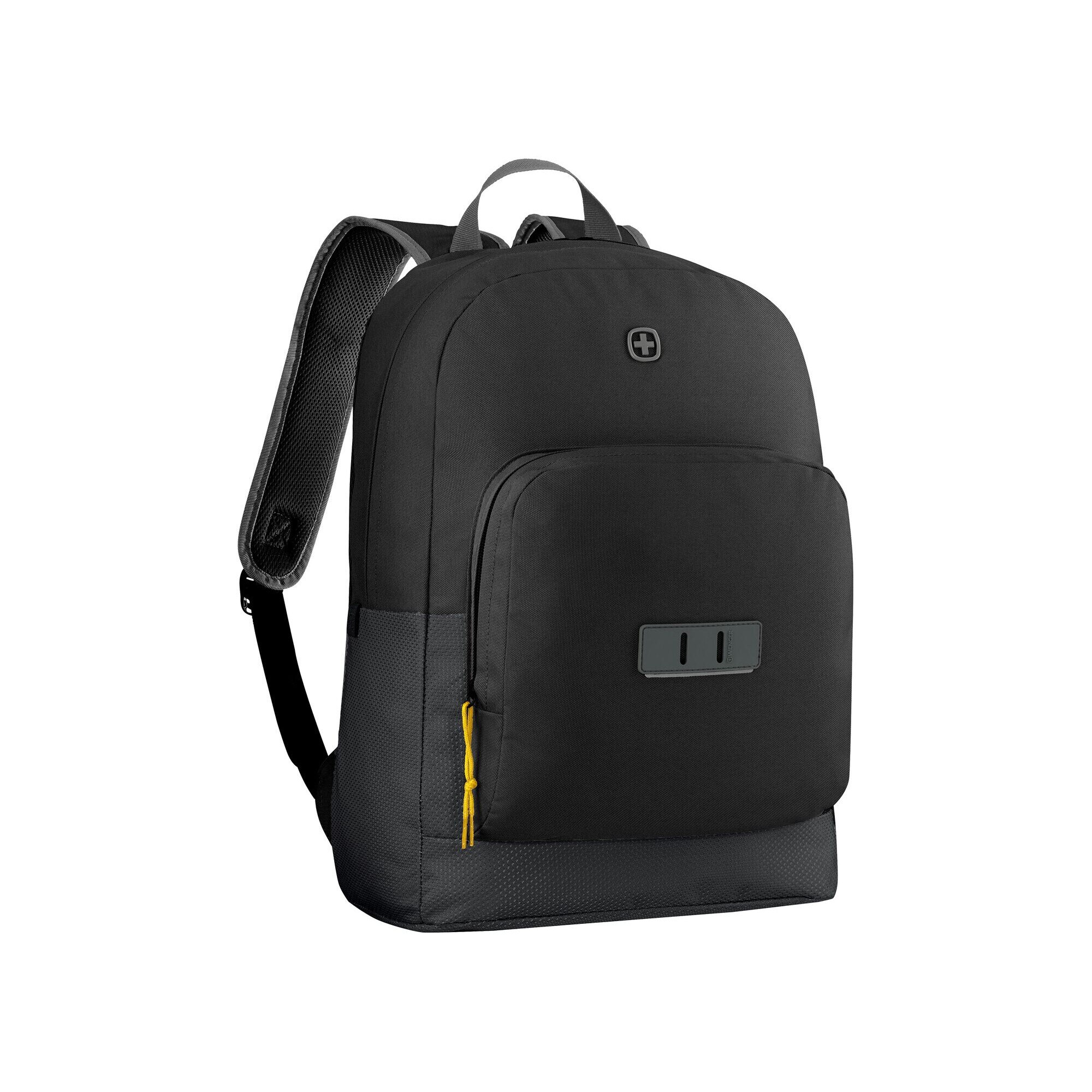 Rucsac laptop, Wenger, Poliester, Impermeabil, Compartimentat, Negru, 16"