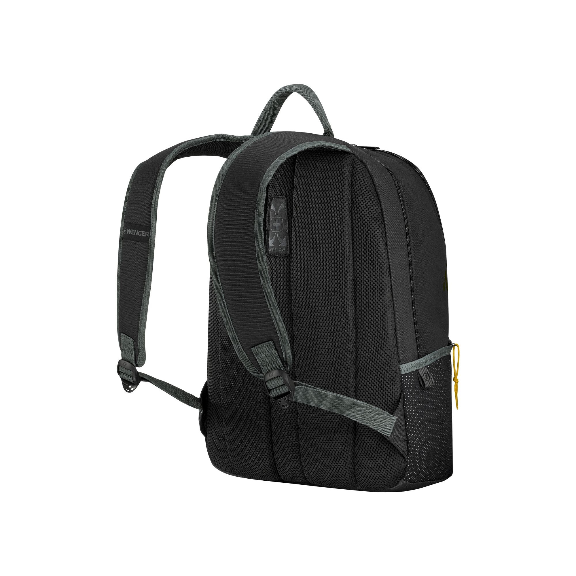 Rucsac laptop, Wenger, Poliester, Impermeabil, Compartimentat, Gri, 15,6"