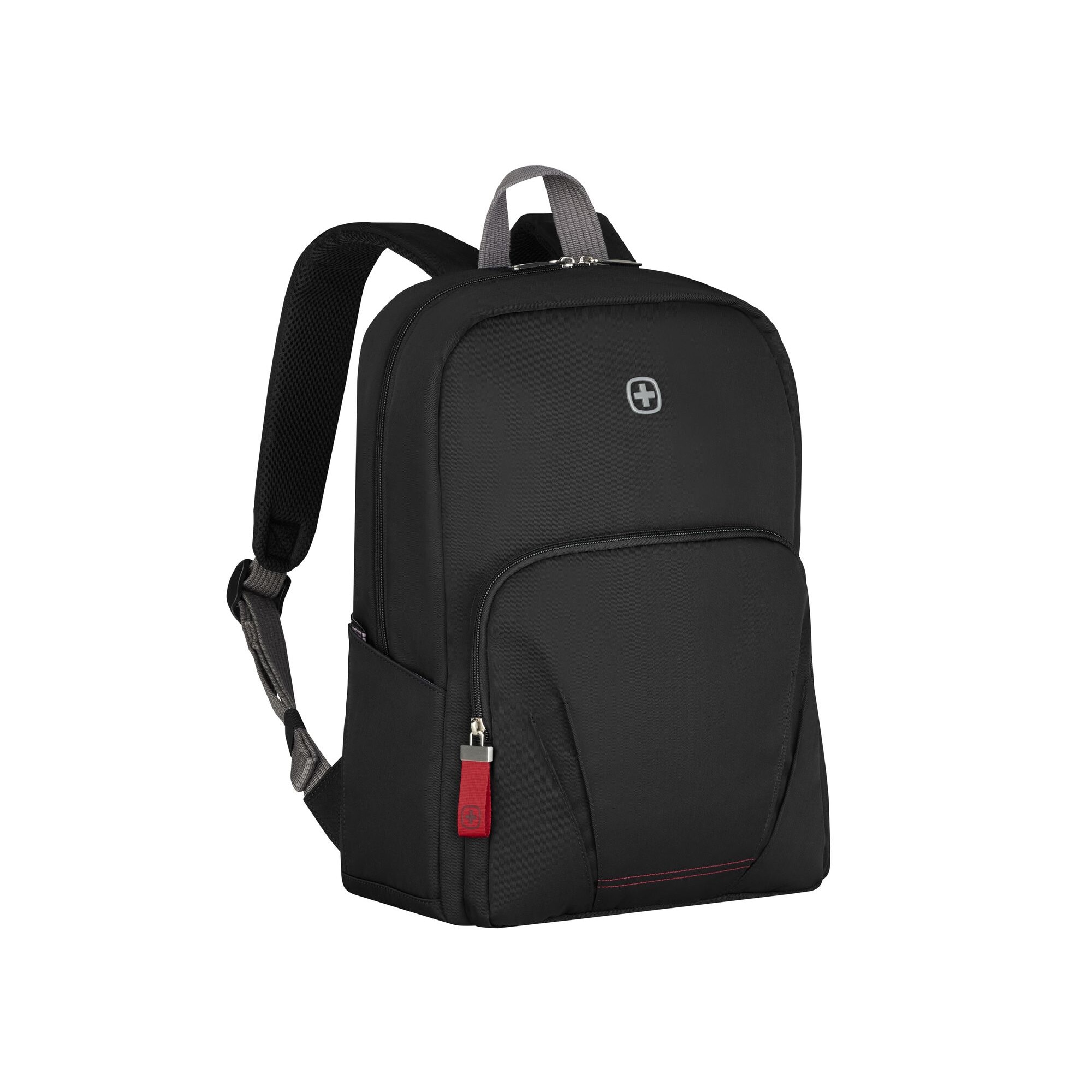 Rucsac laptop, Wenger, Poliester, Impermeabil, Compartimentat, Negru, 15,6"