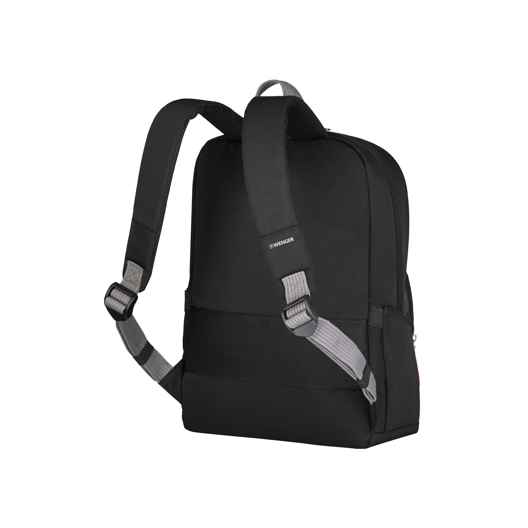 Rucsac laptop, Wenger, Poliester, Impermeabil, Compartimentat, Negru, 15,6"