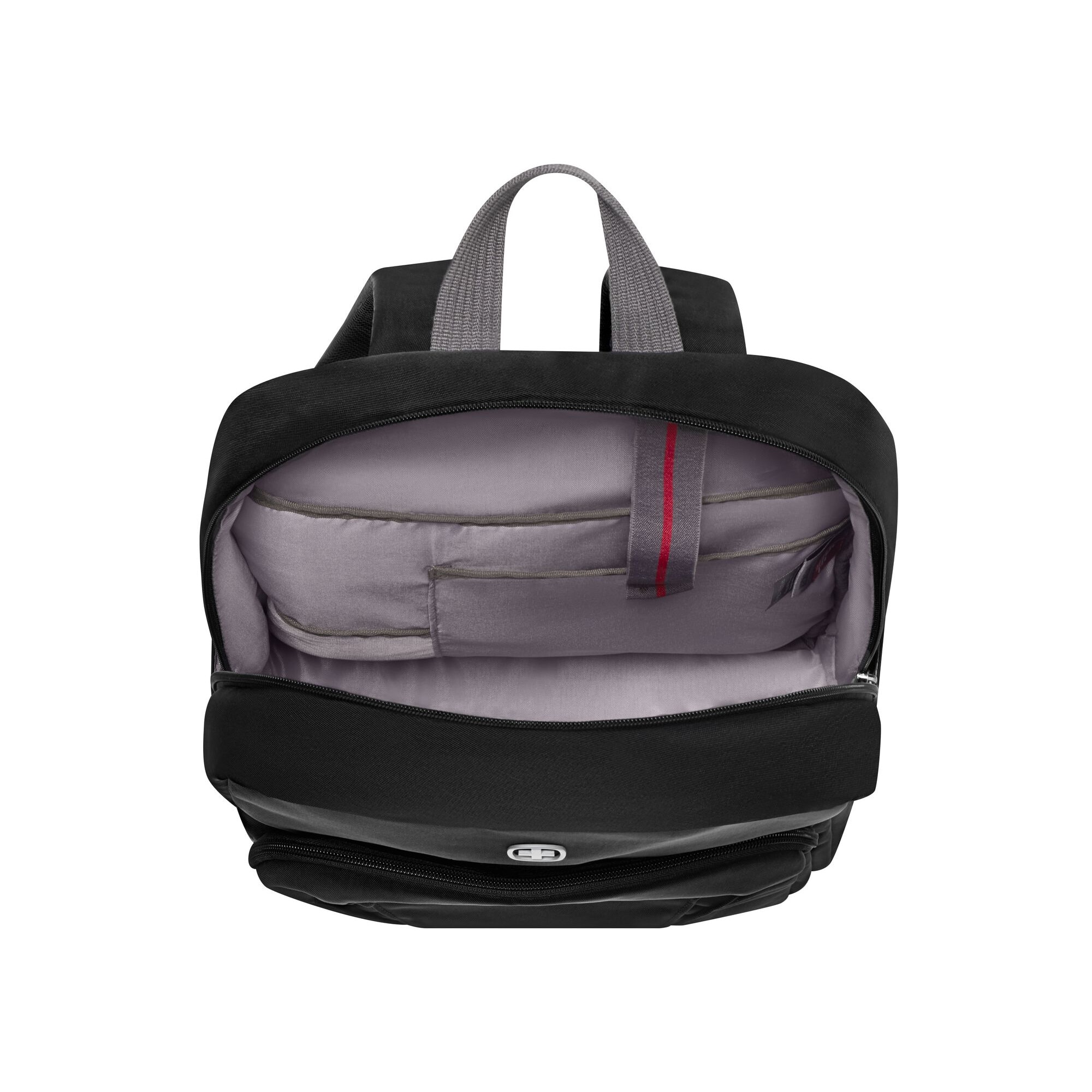 Rucsac laptop, Wenger, Poliester, Impermeabil, Compartimentat, Negru, 15,6"