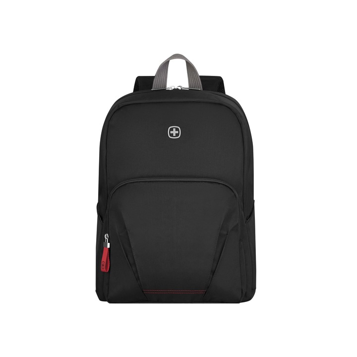 Rucsac laptop, Wenger, Poliester, Impermeabil, Compartimentat, Negru, 15,6"