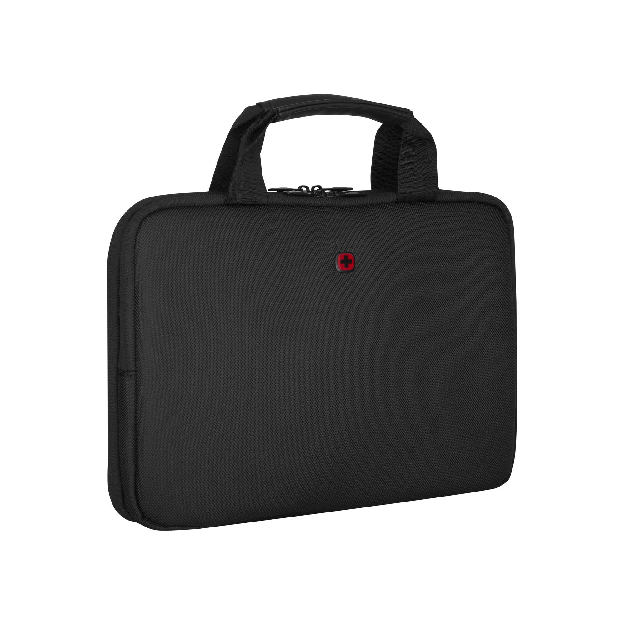 Geanta laptop, Wenger, Poliester, Compartimentat, Negru, 14"