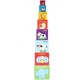 Turn Montessori din lemn 8 cuburi cu cifre, forme si animale, SARA-SHOP