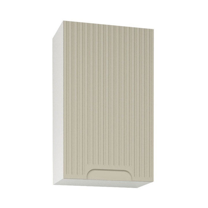Corp superior MDF bucatarie, Seria Space, Badenmob, 40x32x68cm, Crem