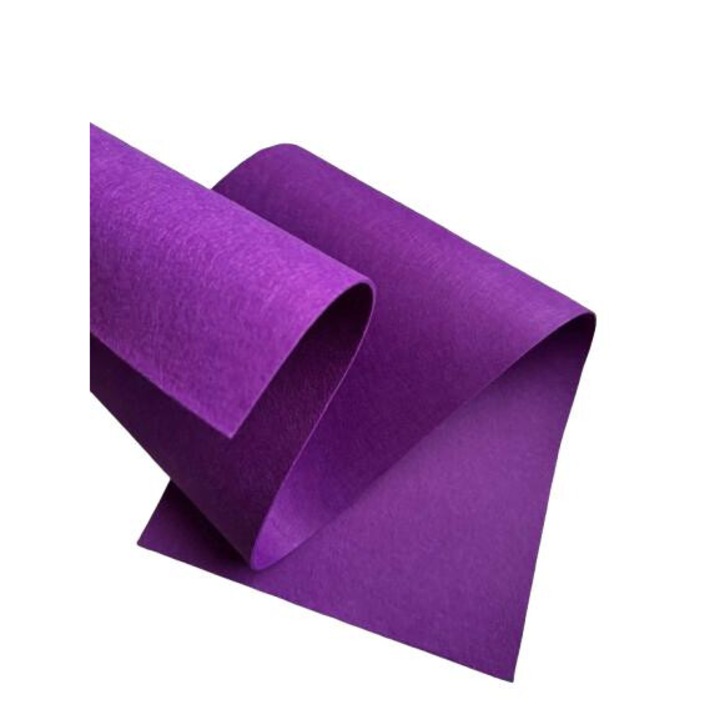 Fetru rigid 2mm 30X100cm, mov