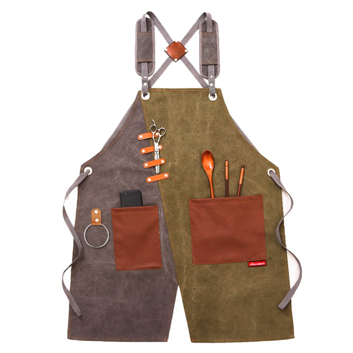 Кухненска престилка за мъже и жени, AMRINUGL, многоцветна