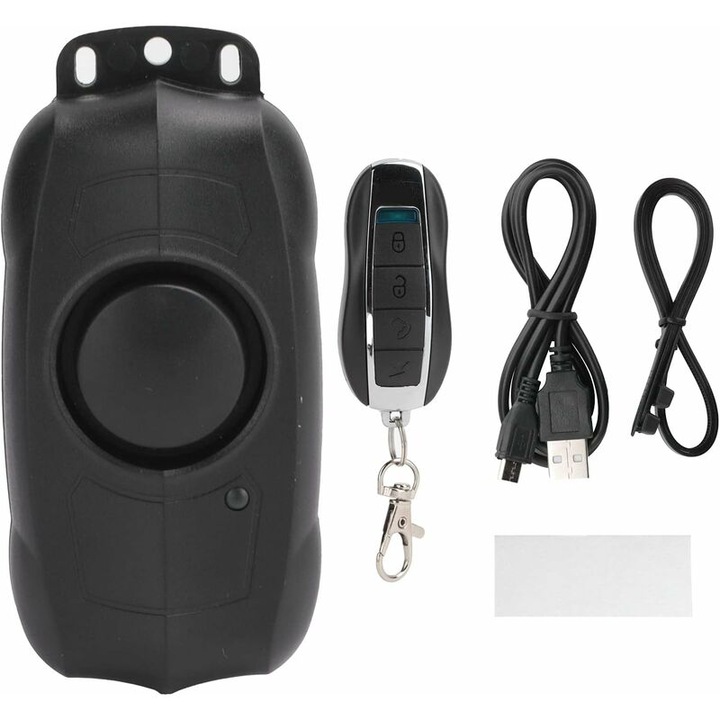 Велосипедна аларма против кражба Tovbmup, безжична, 150dB, 92x45mm, 132g