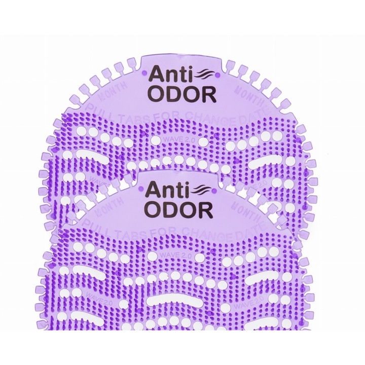 2 vizeldei légfrissítő készlet, szagtalanító, levendula illat, 45 nap, lila