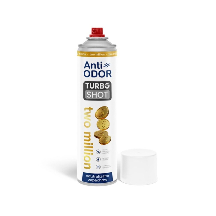Odorizant camera Anti-Odor Turbo Shot, eficient, multicolor, 600ml