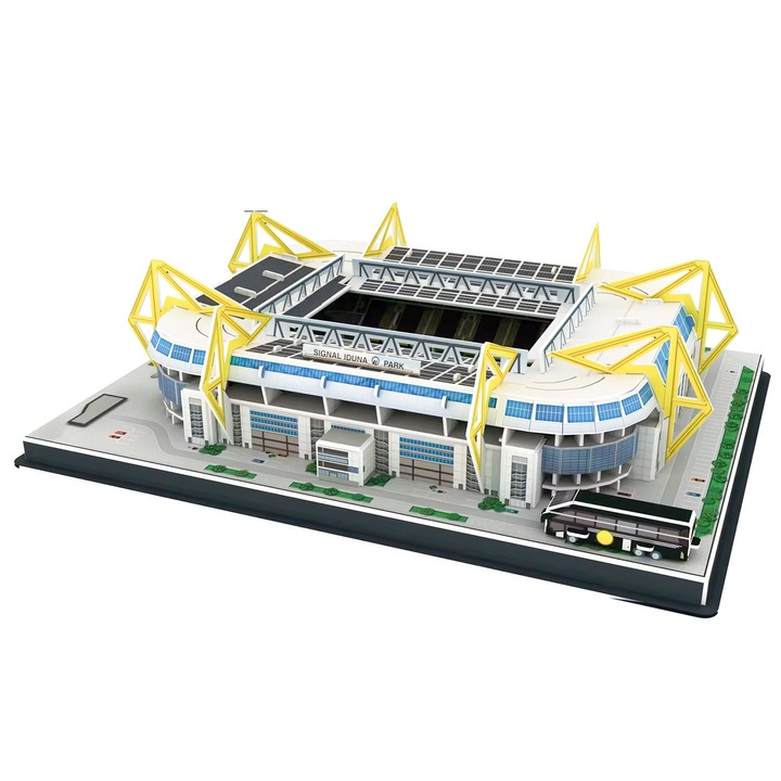 Пъзел 3D Signal Iduna Park Habarri, 104 елемента, 31.2x24x8.3cm, с треньор, 7+