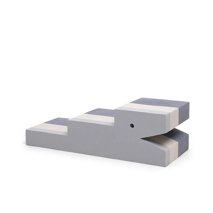 BObles Krokodil szenzoros játék, felhős kék színű, EVA hab anyagok, 1 év