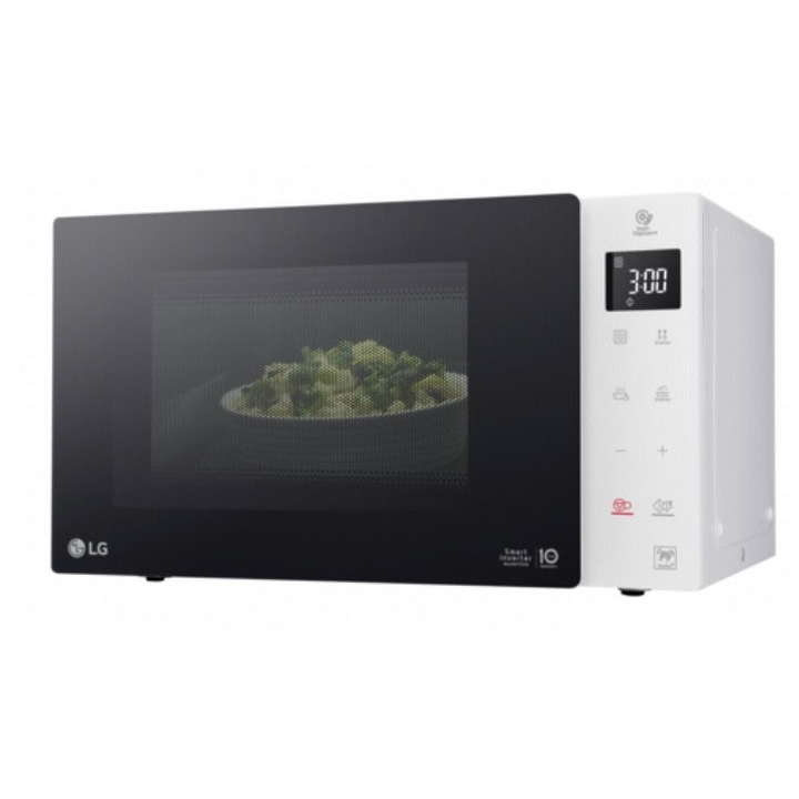 Cuptor cu microunde LG MS23NECBW, 23 L, 1000 W, Functie Dezghetare Alb