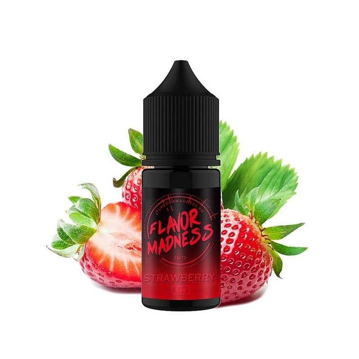 Aroma Flavor Madness, Strawberry, 5ml/35ml, Longfill - Capsuni