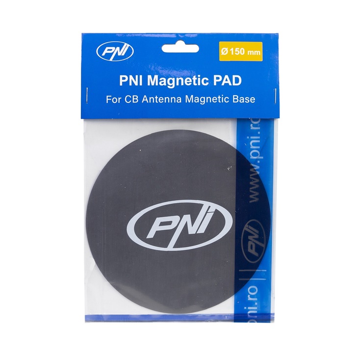 PAD magnetic PNI, pentru baze magnetice, 150 mm, negru