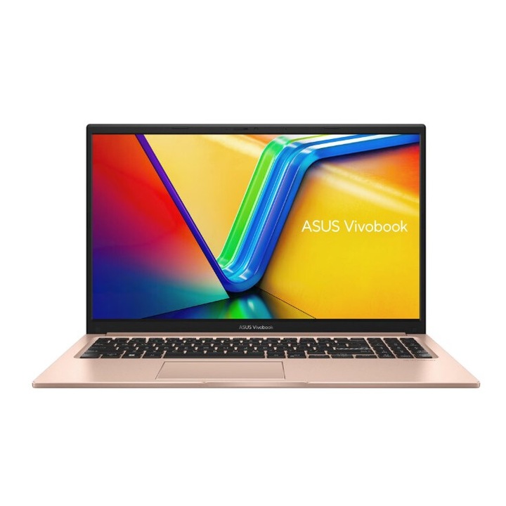 Laptop ASUS Vivobook 15 X1504VA cu procesor Intel® Core™ i3-1315U pana la 4.5GHz, 15.6'', Full HD, IPS, 16 GB DDR4, 2 TB SSD, Intel® UHD Graphics, Windows 11 Pro, Terra Cotta