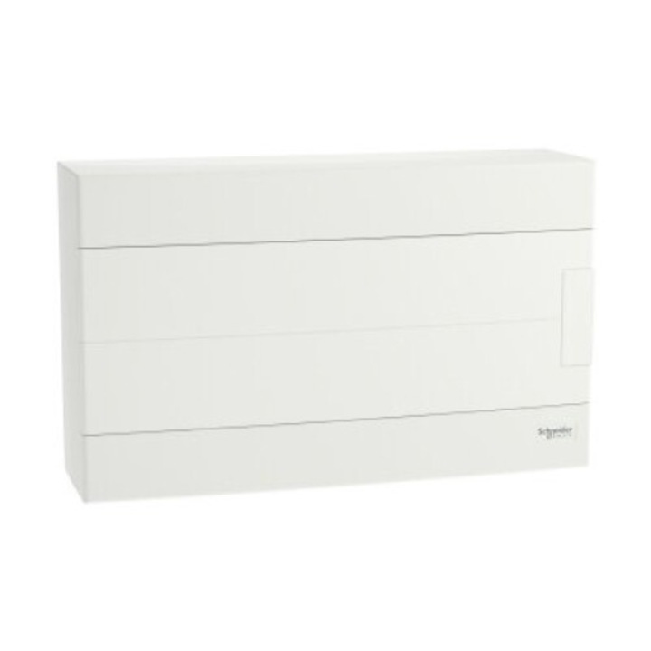 Carcasa Easy9 EU IP40 montata la suprafata EZ9EU-1-18-NT-P usa alba 1/18