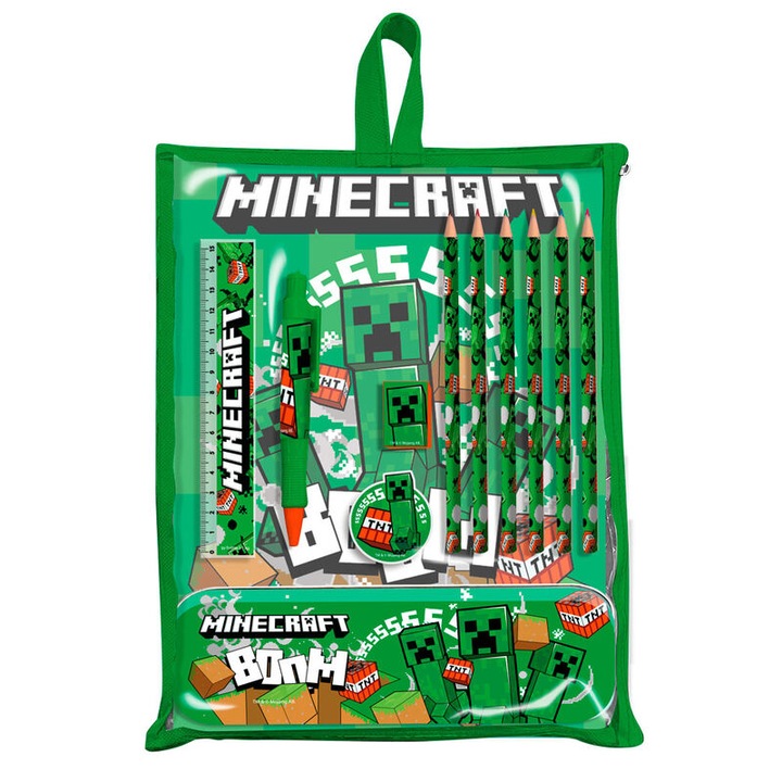 Set scoala Minecraft Bumber