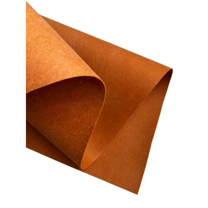 Fetru rigid 1mm 100X100cm, maro deschis