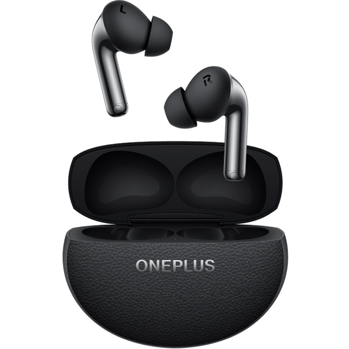 Слушалки за поставяне в ушите OnePlus Buds Pro 3, True Wireless, Bluetooth, ANC, Spatial Audio, Hi-Res Audio, Midnight Opus