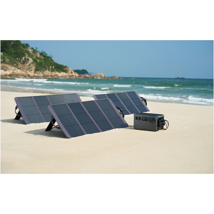 Statie de alimentare portabila DJI Power 1000, 1024 Wh, AC out 100-120/220-240V, max out 2400W, Out: 2x USB-A, 2x USB-C, 1x SDC, 1x SDC Lite, IN: AC, SDC, SDC Lite