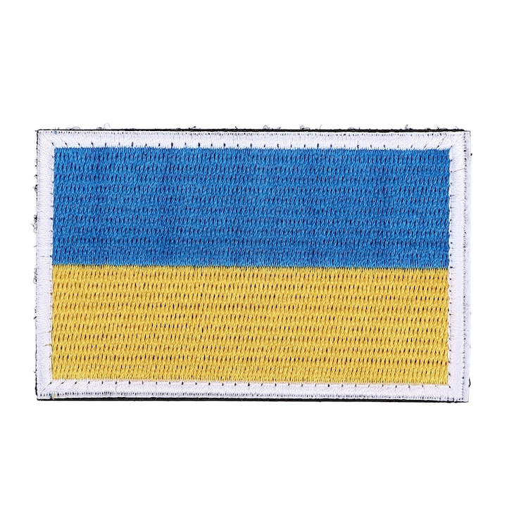 Patch steag Ucraina, longziming, poliester