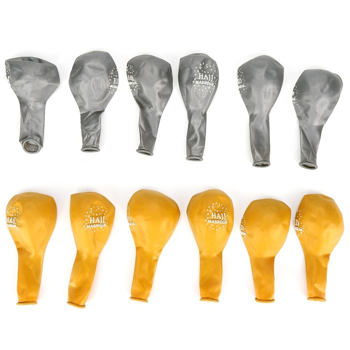 12 db színes latex léggömb készlet partira, Jormftte, tartós, nem mérgező