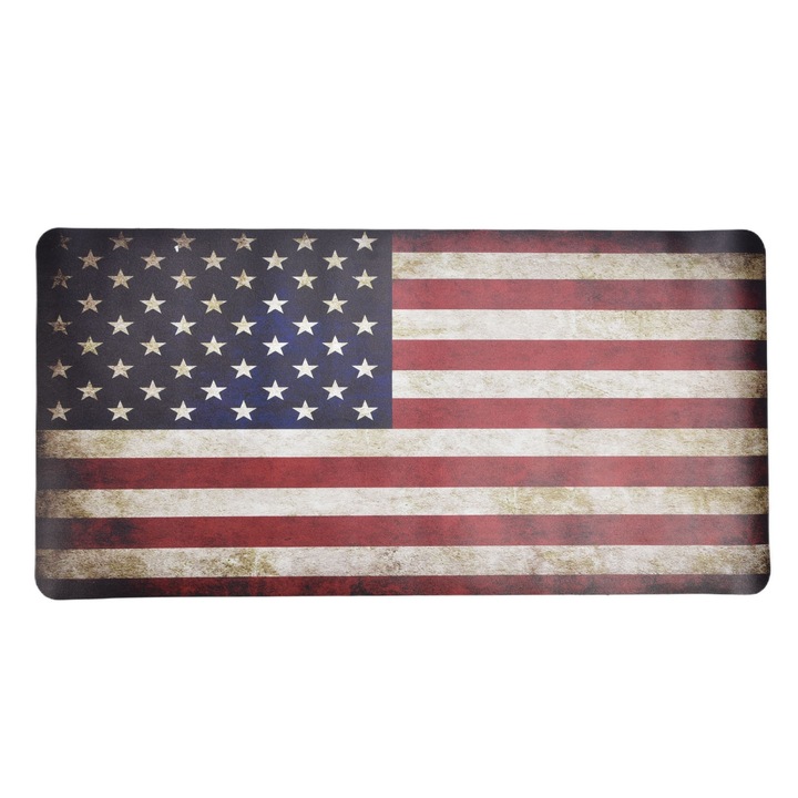 Jormftte nagyméretű egérpad, bőr, vízálló, égésgátló, nyomtatott, 80x40cm