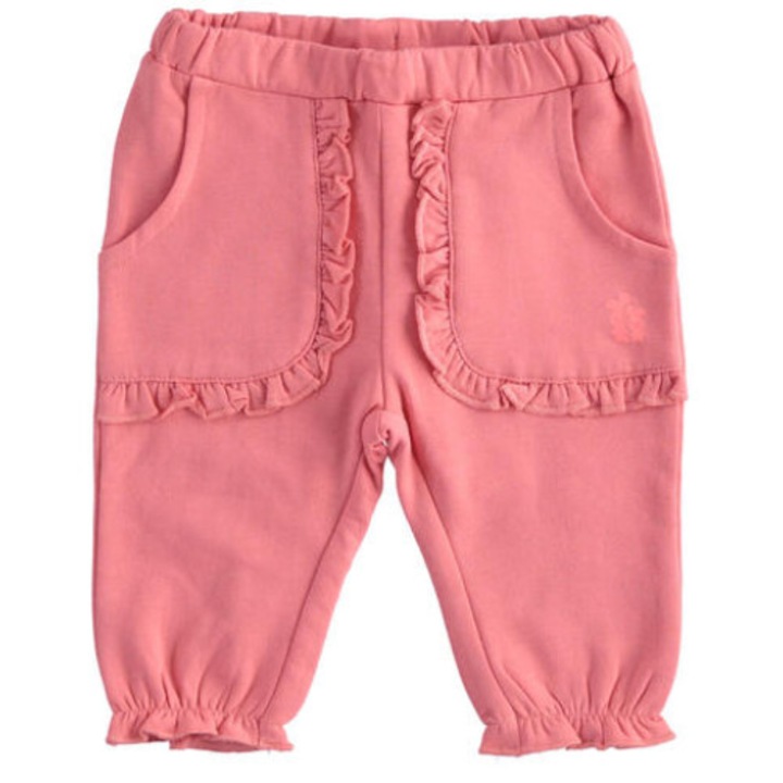 Kiszélesedő nadrág kislányoknak, I Do, 4.5245, Rózsaszín, 62-68 CM