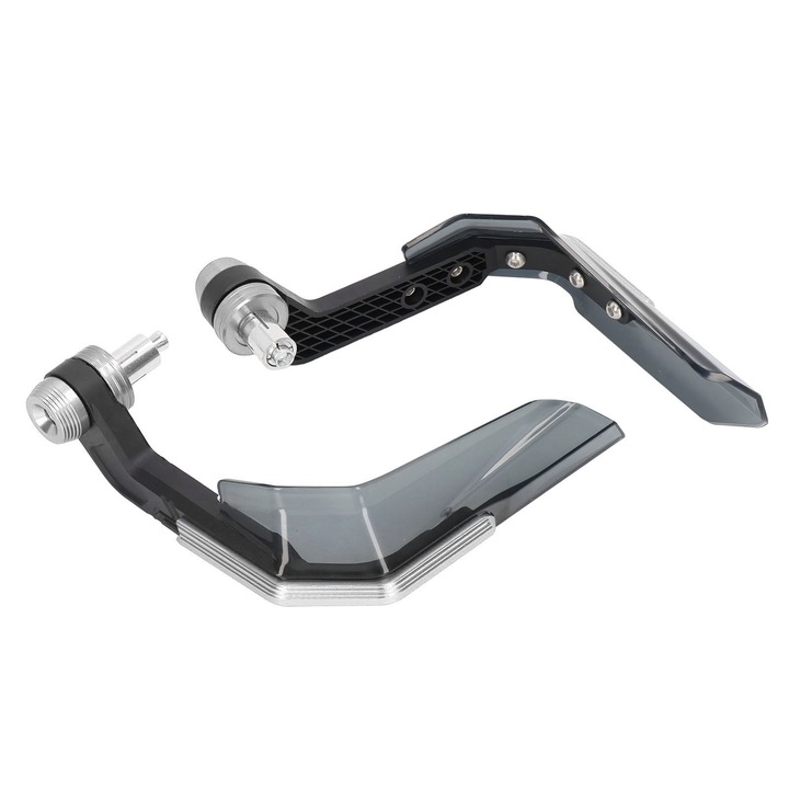 Manere motocicleta Bizaical, 22mm, aluminiu + ABS, set 2 bucati, protectie pentru maini, pentru motocross, ATV