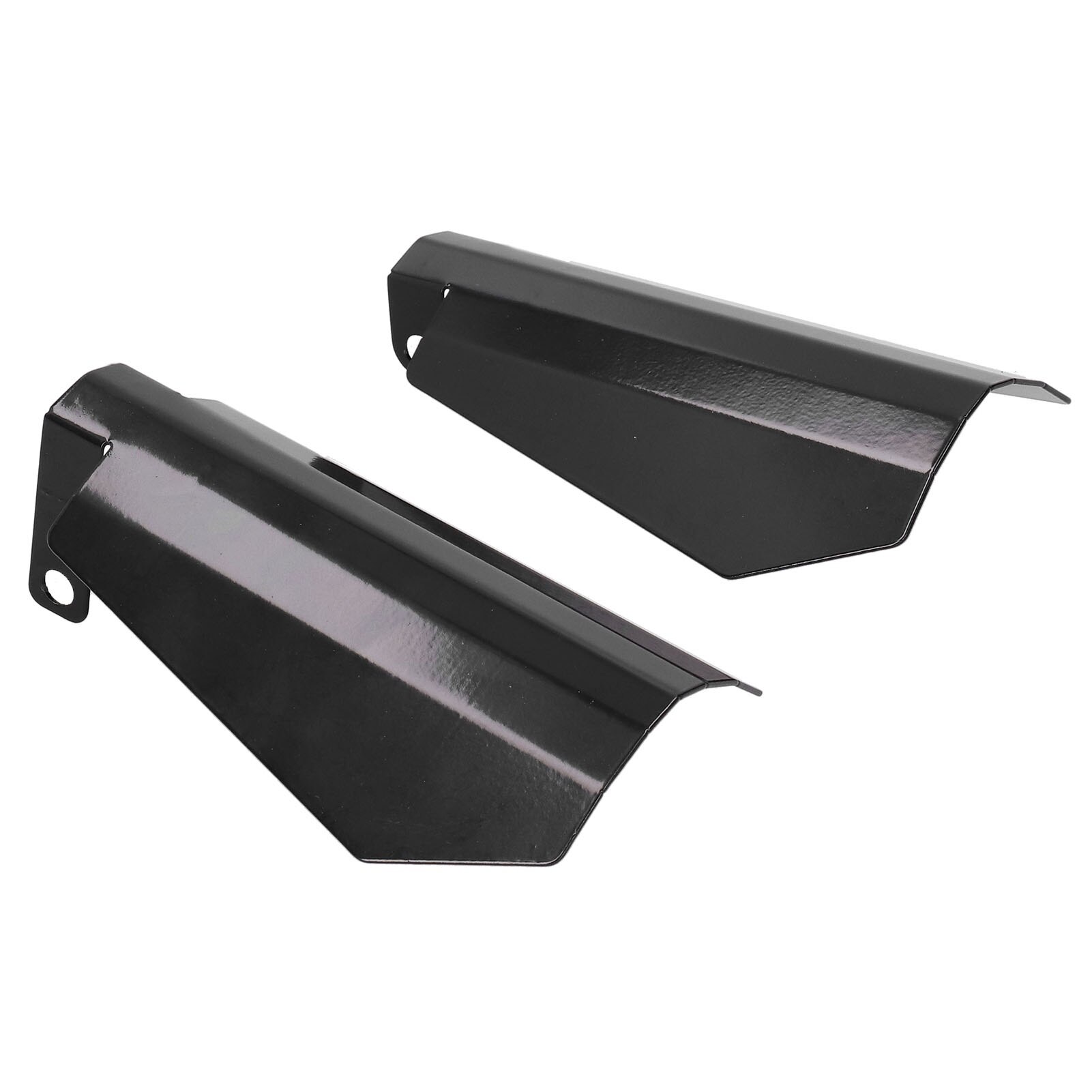 Set 2 aparatori maini motocicleta, Cozevdnt, metal, negru mat
