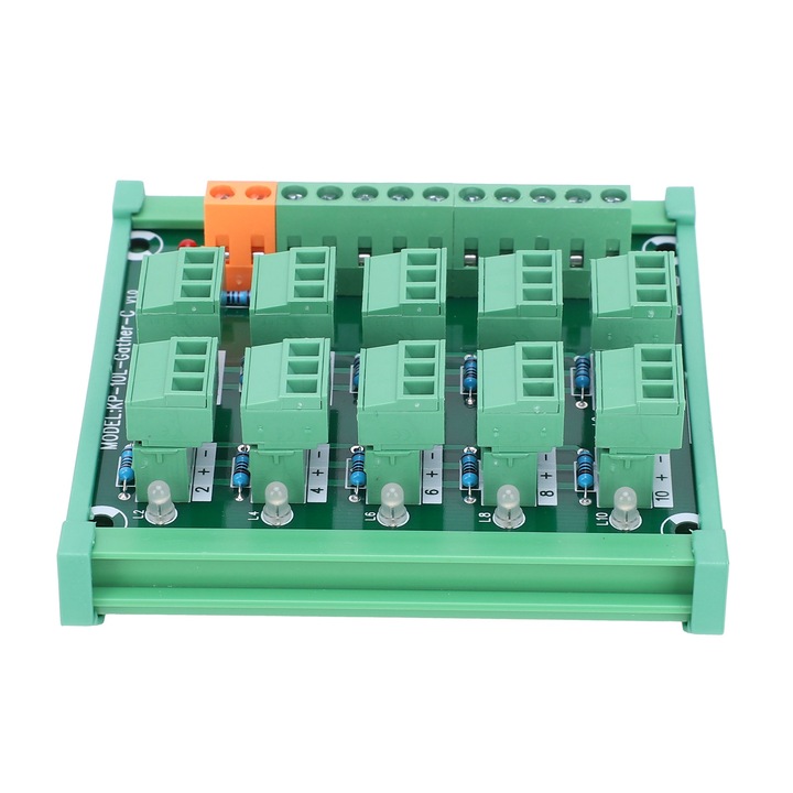 Placa terminala cu 3 fire, 10 canale, placa de achizitie NPN PNP Iesire KP10LGtherC Endorose