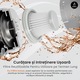 Aspirator Auto 2 in 1 Portabil, BRAGUS, 9000 Pa, 120W, Acumulator 2400mAh, Autonomie 30min, Aspirare, Suflare, Vidare, Umflare, Lumina LED, 3 Accesorii, 3 Filtre HEPA Reutilizabile Incluse, Aspirator pentru Masina si Casa, Incarcare USB, Alb