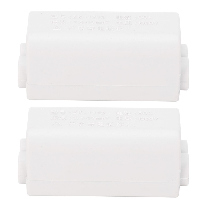 Splitter principal in set 2 buc., Enforose, cablare TShape, 1000V, 80A, 5-10mm x 1-10mm