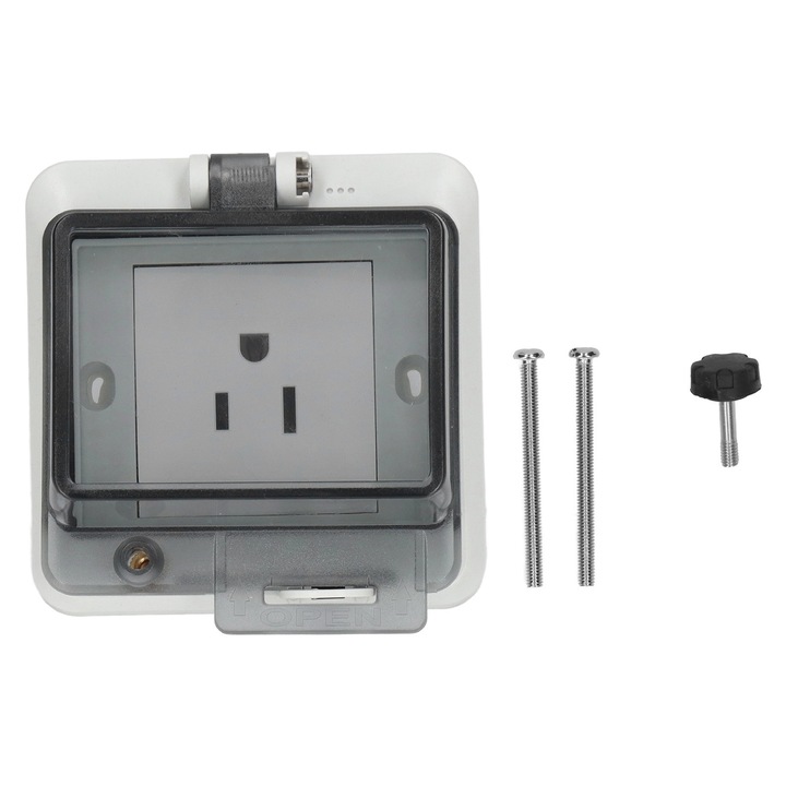 Priza standard SUA rezistenta la apa, Enforose, IP66, 127V, 15A