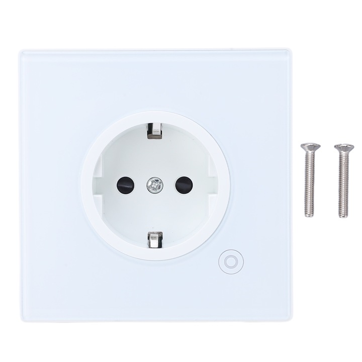 Priza inteligenta Enforose, 16A, 3000W, control mobil, alb, set 1 buc.