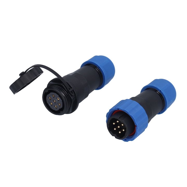 Priza pentru aviatie IP68 Conector impermeabil Terminal cap la cap masculin-feminin 380V SP20