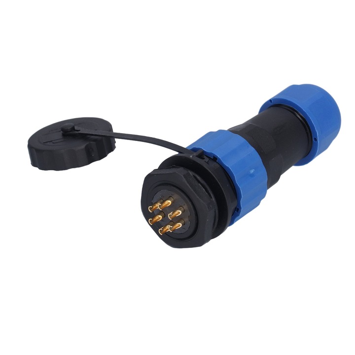 Mufa pentru aviatie Conector impermeabil IP68 Piulita din spate Terminal mama-tata 380V SP20