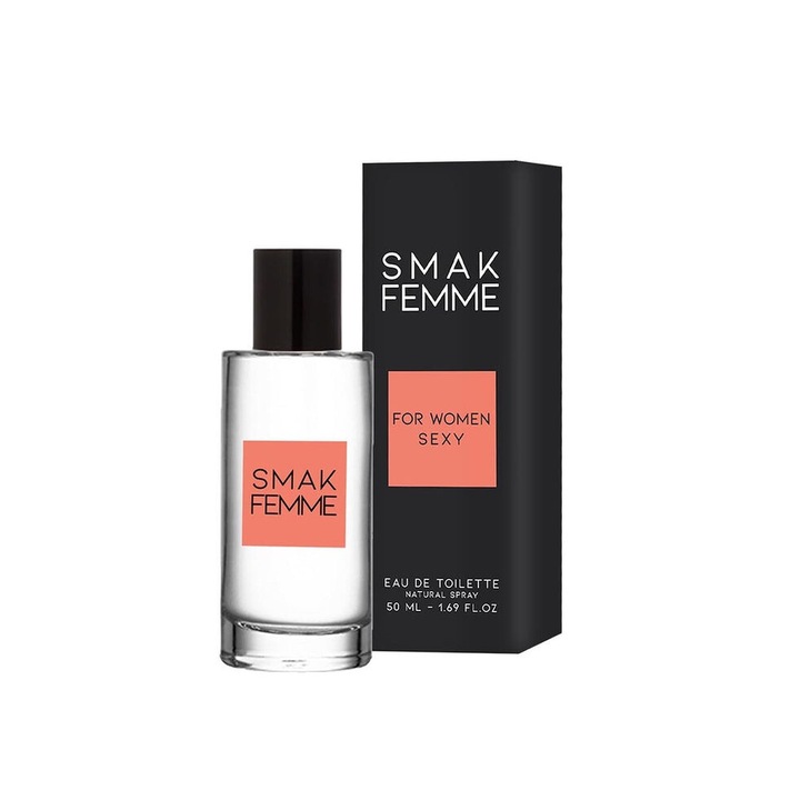 Parfum cu feromoni Smak Femme Sexy EDT, pentru femei, 50 ml, SOLLUXE®