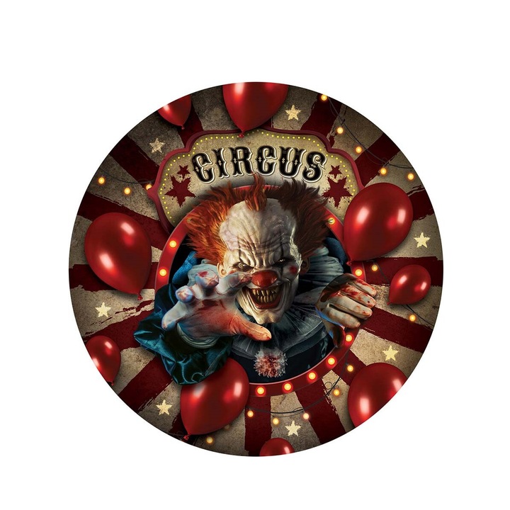 Bol petrecere Halloween Clown Horror 27 cm