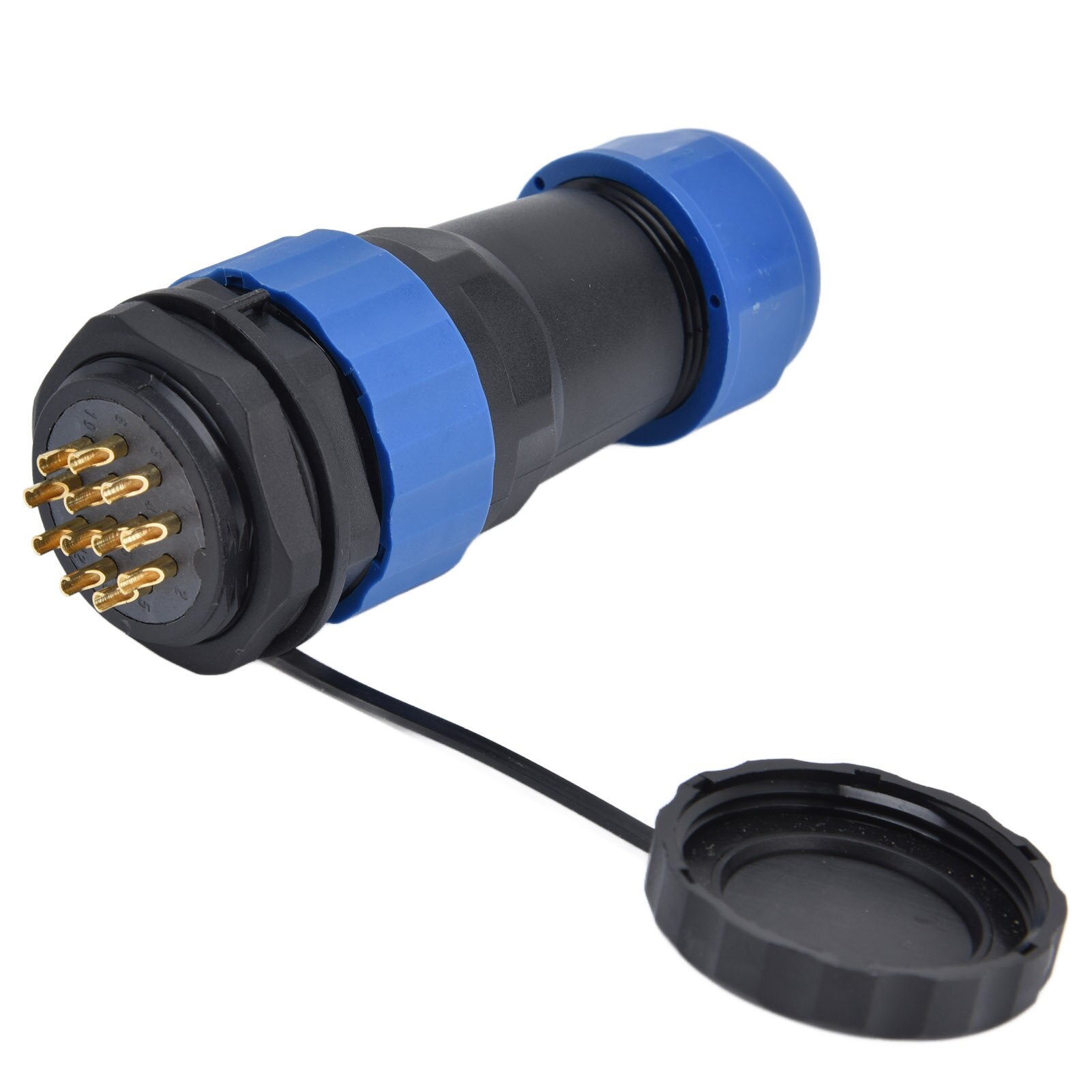 「✩」Brighte Conector waterproof Jormftte IP68 380V 10A, 5mm, din cupru placat