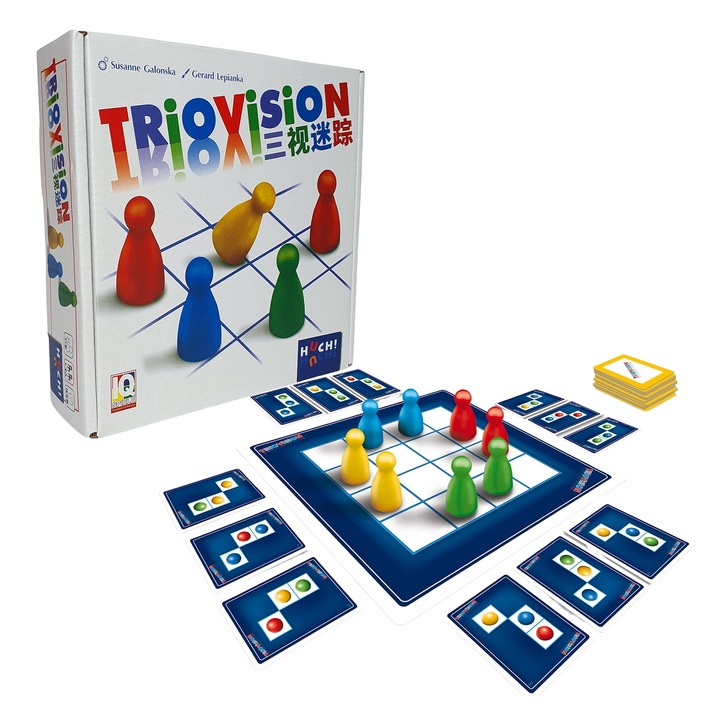 Társasjáték Triovision, Stratégia és Logikai Gondolkodás, + 7 év