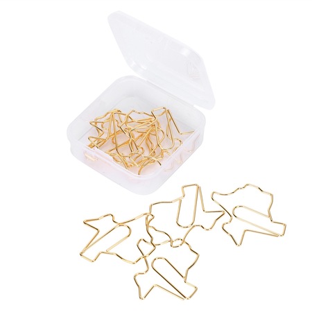 Set 20 clipsuri metalice in forma de porumbel, Jormftte, pentru ...