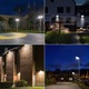 Proiector cu LED-uri de 150W, 15000LM, pentru exterior sau interior, IP66, din sticla mata anti-orbire