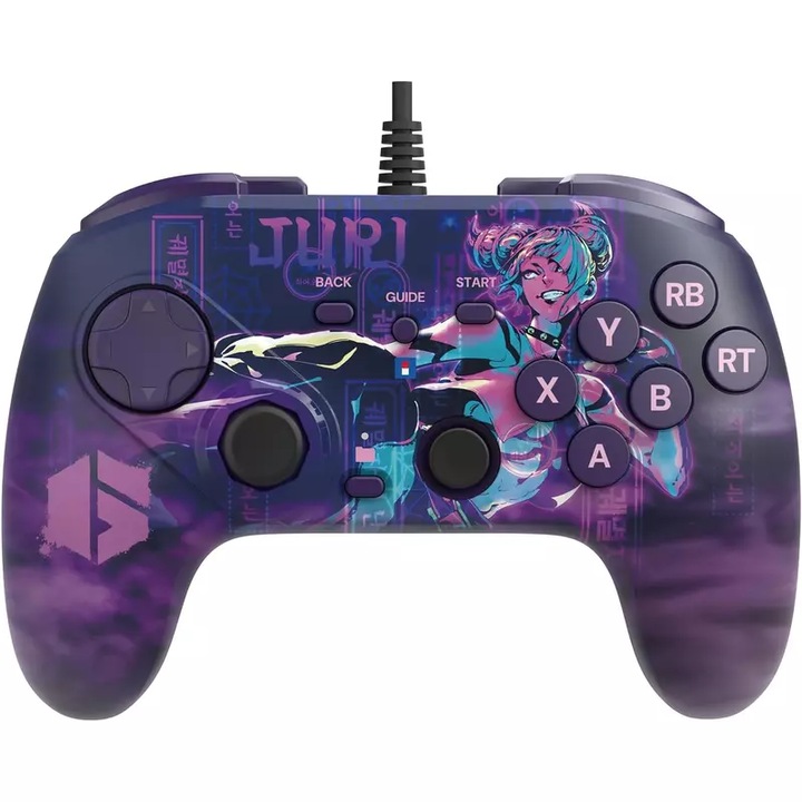 Hori Fighting Commander Octa, компютър (Windows), Street Fighter 6 - Juri, USB, кабелен контролер