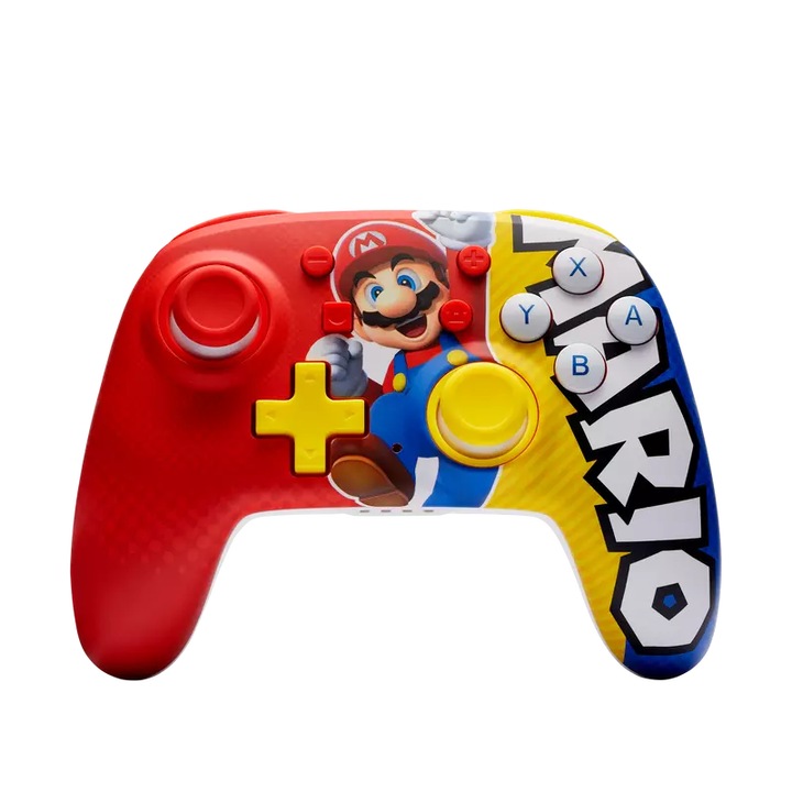 PowerA Enhanced Wireless, Nano Kids, Nintendo Switch/Lite/OLED, Mario Victory, Vezeték nélküli kontroller